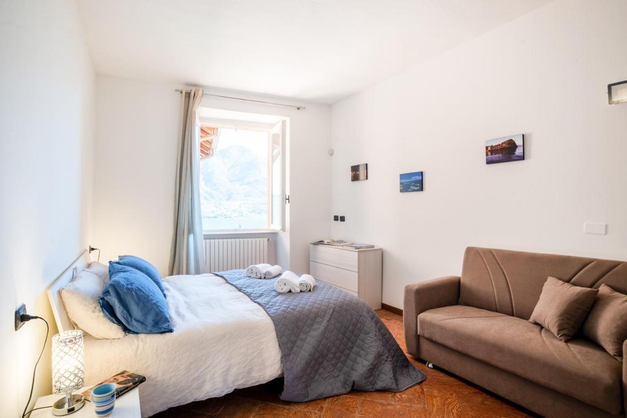 Limonta Lake View Apartment With Private Parking Exterior foto